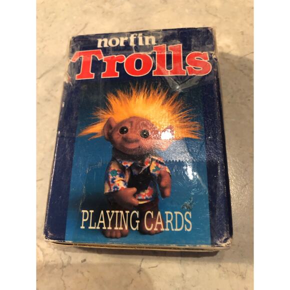 Vintage Norton Troll playing cards . 1992 - Picture 4 of 10
